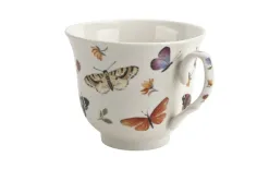 Duo Filiżanka porcelanowa 250 ml + spodek Butterflies Fashion