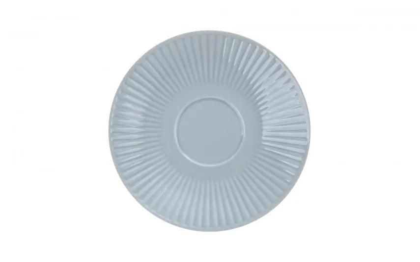 Cmielow Filiżanka porcelanowa 320 ml + spodek Dalia Niebieska Discount