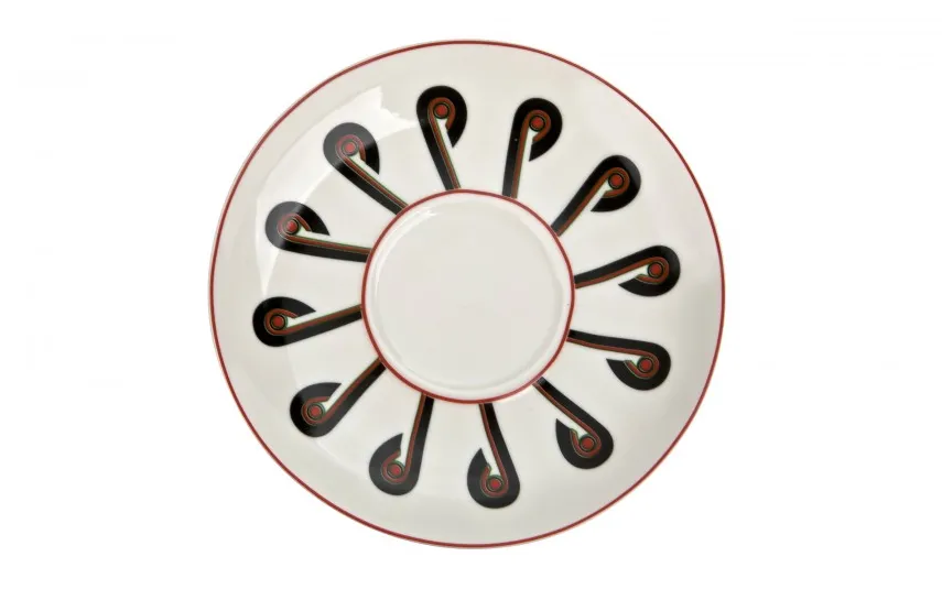 Lubiana Filiżanka porcelanowa 200 ml ze spodkiem Boss Beż Clearance