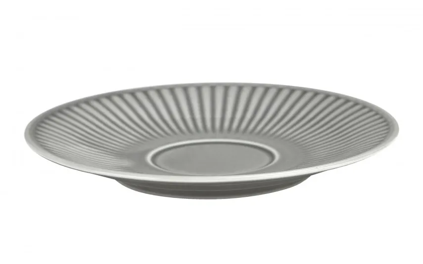 Cmielow Filiżanka porcelanowa 320 ml + spodek Dalia Szara Hot