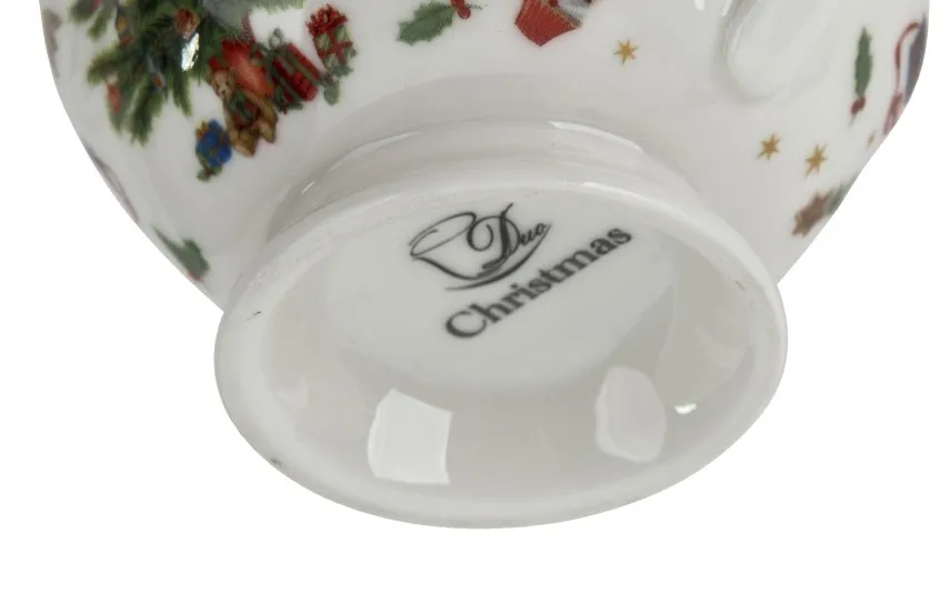 Duo Filiżanka porcelanowa 150 ml + spodek Christmas Tree Clearance