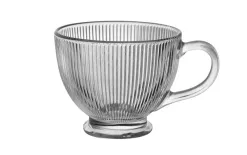 Altom Design Filiżanka szklana 430 ml na stopce Selena Hot