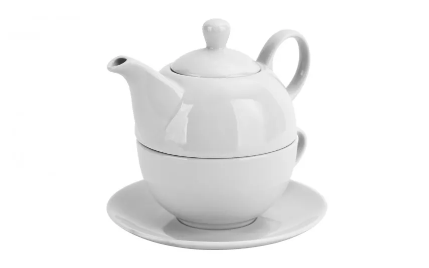 Inna Filiżanka z dzbankiem i zaparzaczem Tea for One Online
