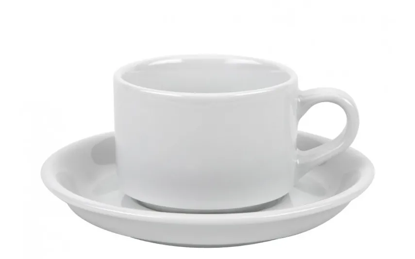 Lubiana Filiżanka ze spodkiem 190 ml Ameryka Outlet