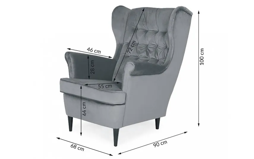 Halmar Fotel 321067 Best