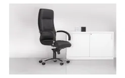 Nowy Styl Fotel biurowy LINEA steel 04 chrome Best