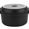 Maestro Garnek + patelnia Grillowa Casserole 24cm. Fashion