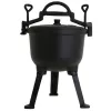 KingHoff Garnek żeliwny 5L z nogami KH-2241 Outlet