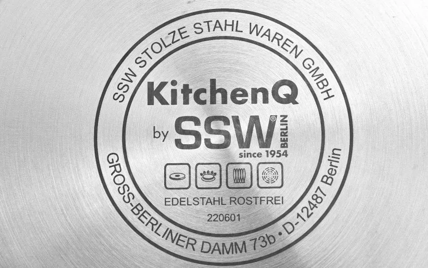 SSW Garnek z pokrywą 20 cm Comfort Kitchenq Hot