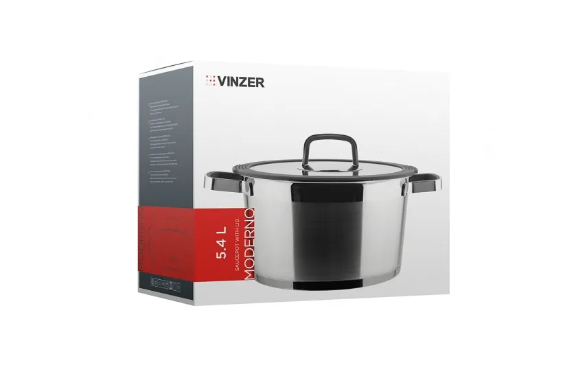 Vinzer Garnek z pokrywą 5,4 L Moderno 50074 Sale