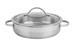 Garnek z pokrywą niski 2,7 l. Outlet