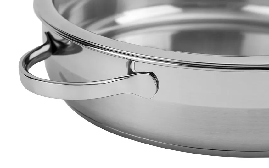 Garnek z pokrywą niski 3 l. Hot