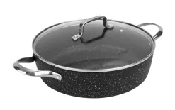 Fackelmann Garnek z pokrywką 28 cm na indukcję Alu Crossroad New