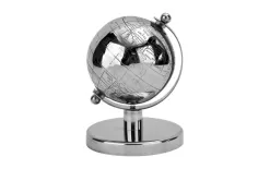 Art-Pol Globus metalowy dekoracyjny 17 cm Queen Isabell srebrny Sale