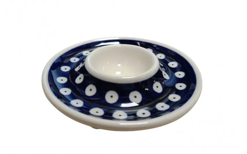 Boleslawiec Jajecznik ceramiczny Bolesławiec Dekor 42 Fashion