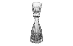 Bohemia Karafka kryształowa 140 ml DAPHNE z kieliszkiem Fashion