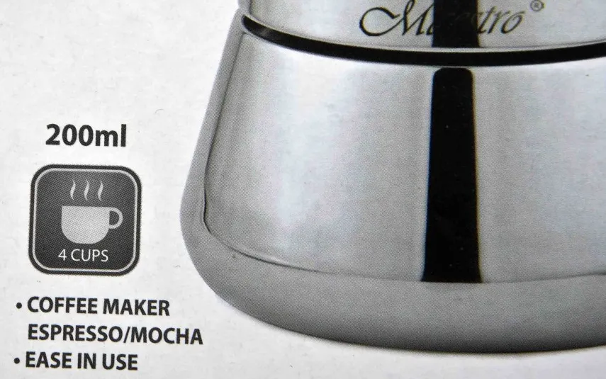 Maestro Kawiarka 200 ml ekspres do kawy MR-1660-4 Clearance