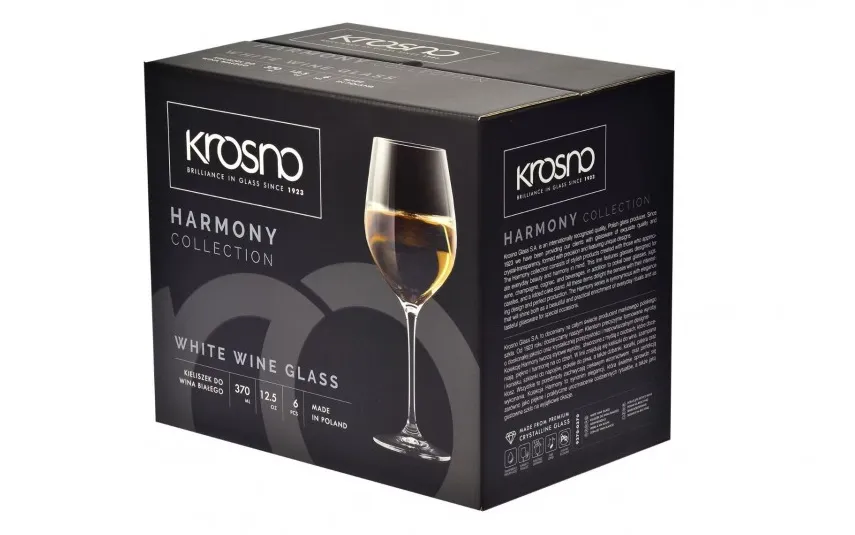 Krosno Kieliszek do białego wina 370 ml Harmony Online