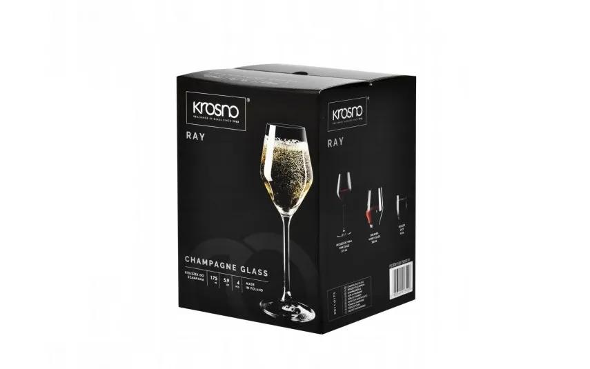 Krosno Kieliszek do szampana 175 ml Ray Sale