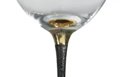 Dekor Pap Kieliszek do wina 400 ml z czarną nóżką TG0590 Discount