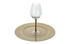 Dekor Pap Kieliszek do wina 400 ml z czarną nóżką TG0590 Discount