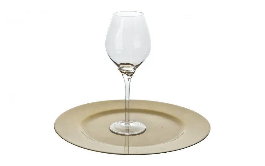 Dekor Pap Kieliszek do wina 450 ml zdobiony kryształkiem TG0588 Sale