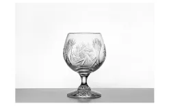 Zawiercie Huta Szkla Kieliszek kryształowy Zawiercie do koniaku 250ml Fashion