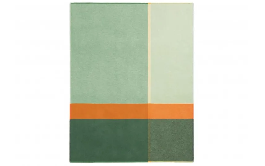 Biederlack Koc bawełniano-akrylowy 130x170 cm Great Green Online