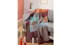 Biederlack Koc bawełniany 150x200 cm Colour Woven Hot