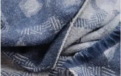 Biederlack Koc Shadow Blue 130 x 170cm 765659 Online