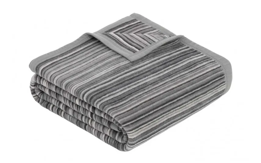 Ibena Koc 150x200 cm Malang 3599-850 szary Fashion