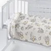 PielsaBABY Kocyk zapinany otulacz 80x90 cm Nana Baby EST szary 6379/91 Outlet