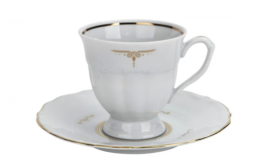 Cmielow Komplet 6 filiżanek 250 ml + spodki Camille Sale