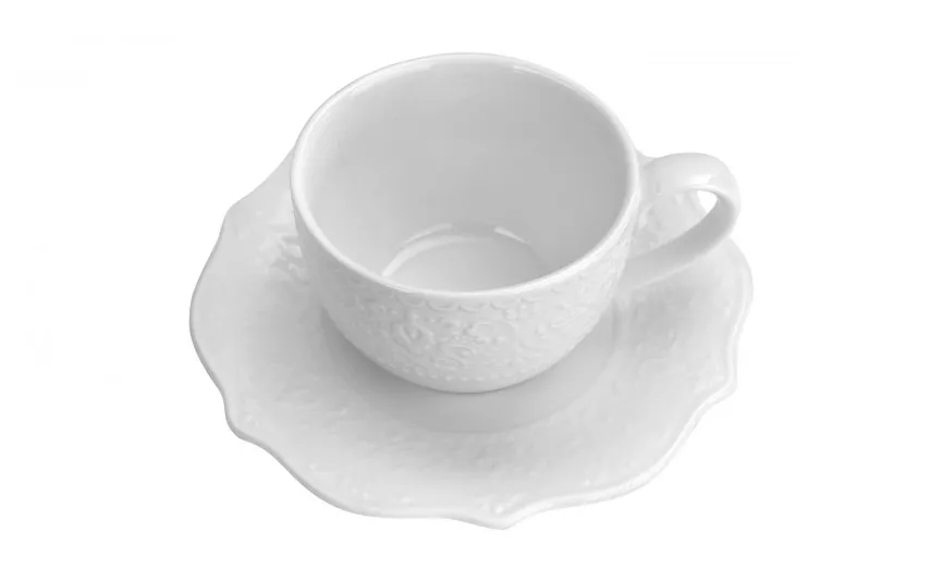 Duo Komplet 6 filiżanek 210 ml + spodki Alice New