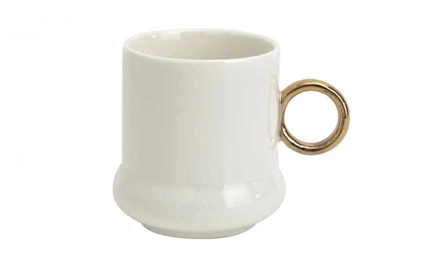 Veroni Komplet 2 filiżanek 100 ml + spodki espresso Nevada Sale