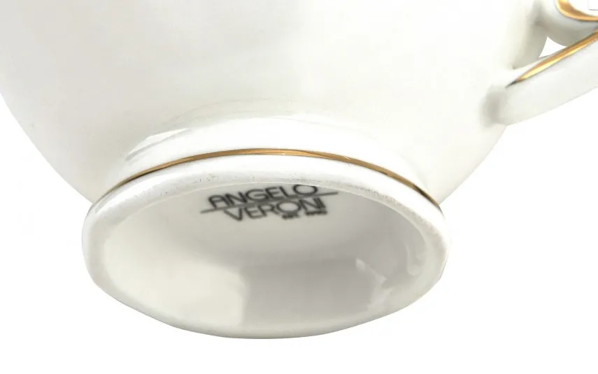 Veroni Komplet 6 filiżanek 220 ml + spodki Angelo 720857 Hot