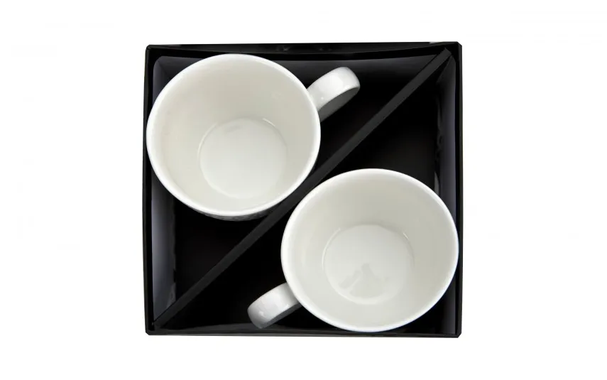 Duo Komplet 2 filiżanek 210 ml + spodki Alice Outlet