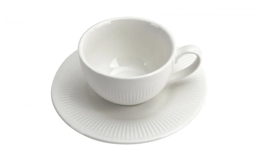 Duo Komplet 2 filiżanek do espresso 100 ml + spodki Raphael Outlet