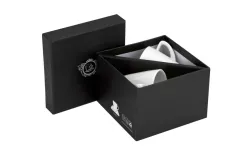 Duo Komplet 2 filiżanek do espresso 80 ml + spodki Infinity Sale
