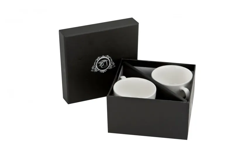 Duo Komplet 2 filiżanek do espresso 50 ml + spodki Diamond Online