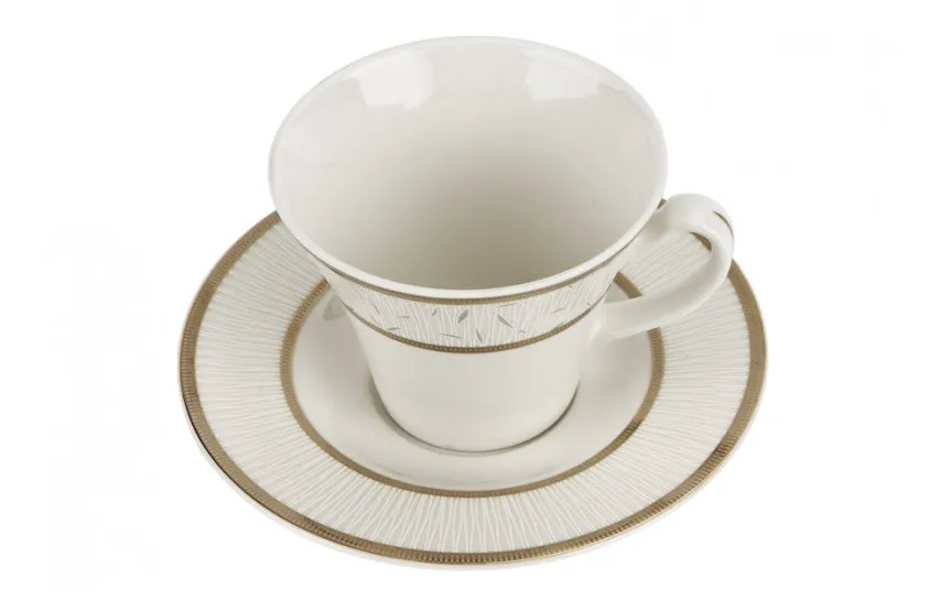 Karolina Komplet 6 filiżanek 210ml ze spodkami Tanger Online