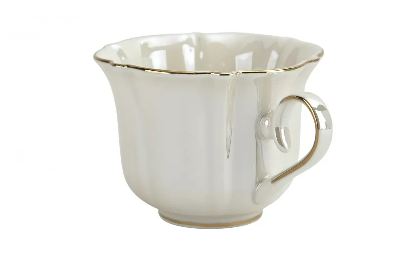 Veroni Komplet 6 filiżanek 240ml ze spodkami Leonardo Online