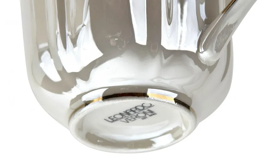 Veroni Komplet 6 filiżanek 240ml ze spodkami Leonardo Online