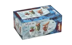 Durobor Komplet 6 kieliszków 50 ml Mise en Bouche MIX Outlet