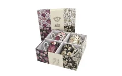 Duo Komplet 4 kubków 300 ml Royal Flower Mix Outlet