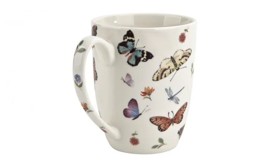 Duo Komplet 2 kubków porcelanowych 350 ml Butterflies Clearance