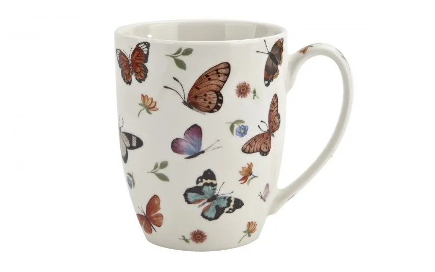Duo Komplet 2 kubków porcelanowych 350 ml Butterflies Clearance