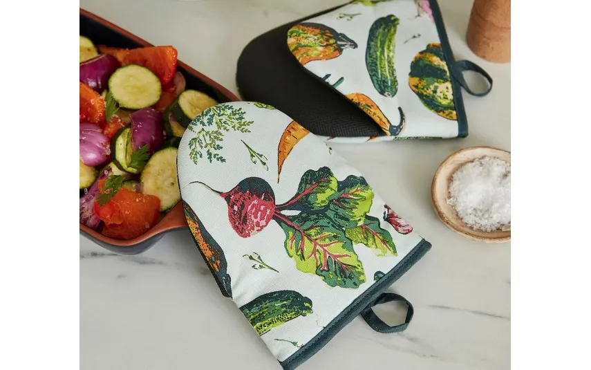 Ulster Weavers Komplet 2 rękawic kuchennych Vegetable Medley 7VGMD022 Hot