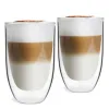 Vialli Design Komplet 2 szklanek do kawy 350ml Amo Discount