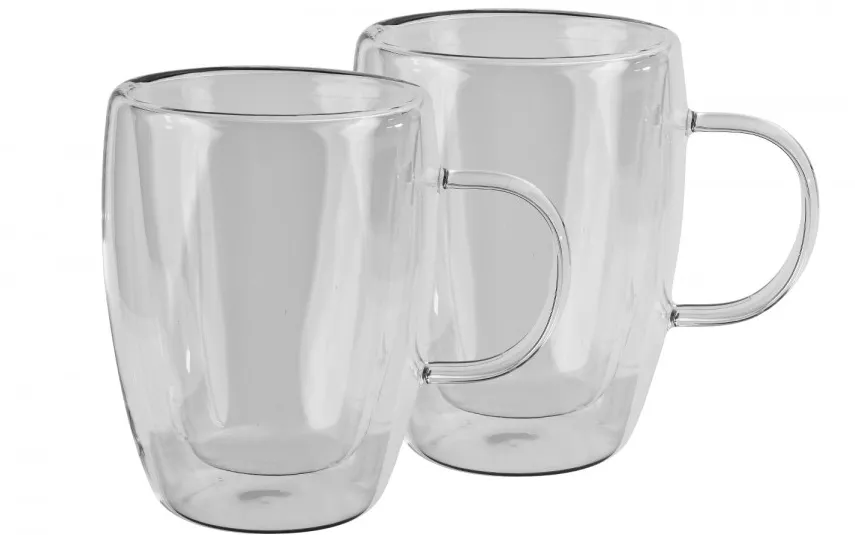 Galicja Komplet 2 szklanek termicznych 270ml z podwójną ścianką Duo Sale